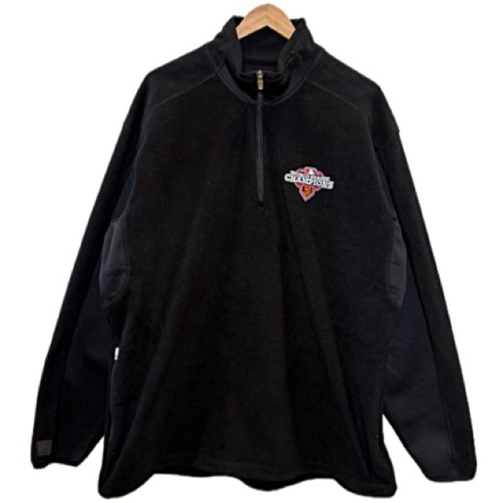 Antigua San Francisco Giants 2012 World Series 1/4 Zip Pullover Jacket Mens XL